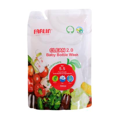Farlin - Nước rửa bình sữa túi 700ml