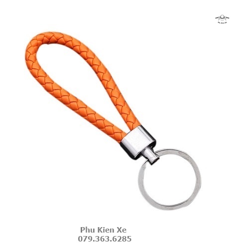 Móc Khóa Dây Bện Đa Màu Sắc Cho Xe Máy