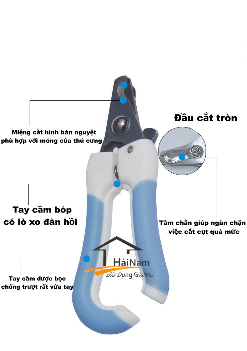 HÀNG CÓ SẴN Kìm cắt móng chó/mèo - đủ size Lớn/Nhỏ