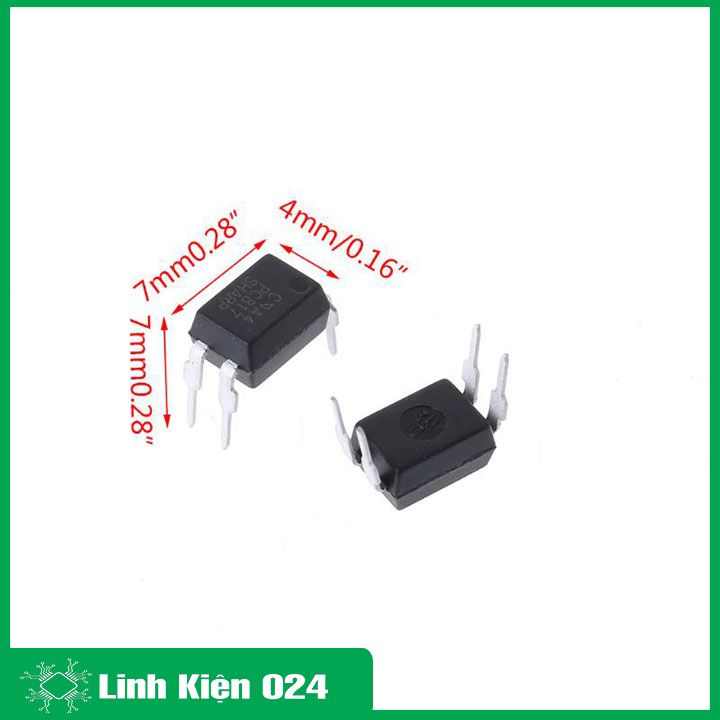 Opto PC817 Sharp 5V 5mA DIP4 / SOP4
