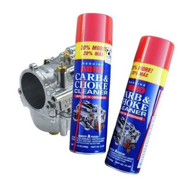 Chai Xịt Vệ Sinh Bình Xăng Con ABRO CARB & CHOKE CLEANER (340g)
