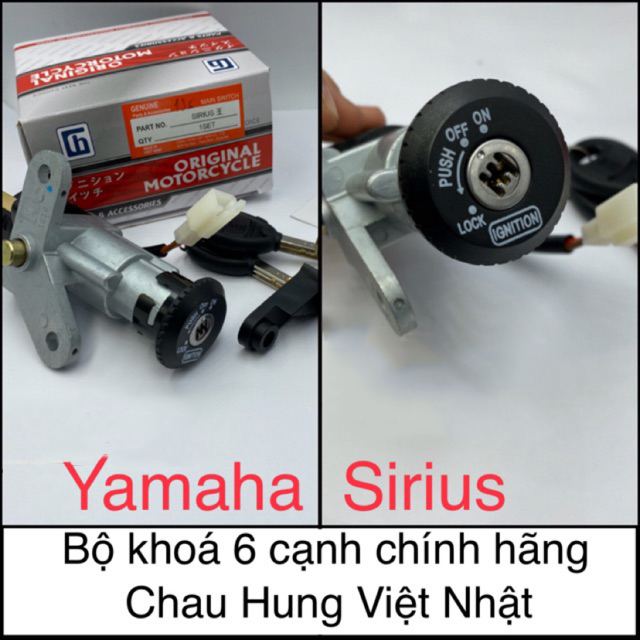 Bộ Ổ Khóa Khóa Sirius 6 cạnh Sirius 2000-2020