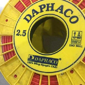 DÂY CÁP ĐƠN 2.5 DAPHACO - 100 mét
