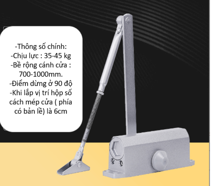 Tay co thủy lực - điểm dừng 90 độ - MS3
