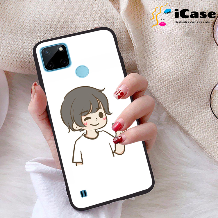 Ốp lưng realme c21y viền dẻo tpu bst chibi