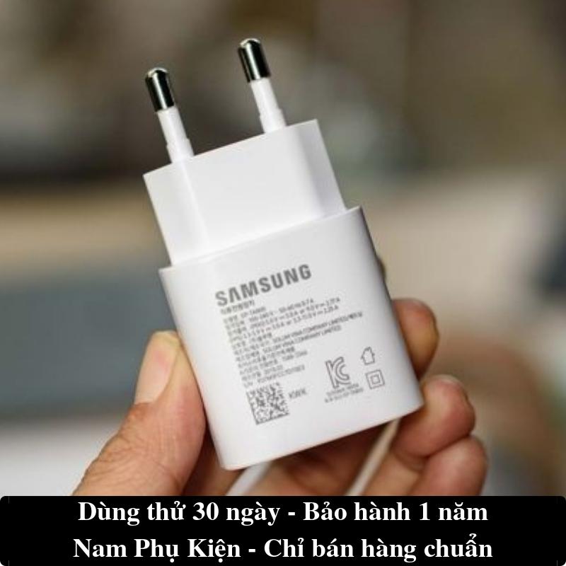 Củ Sạc Nhanh Samsung 25W Chính Hãng, Đầu Ra Chân Type C
