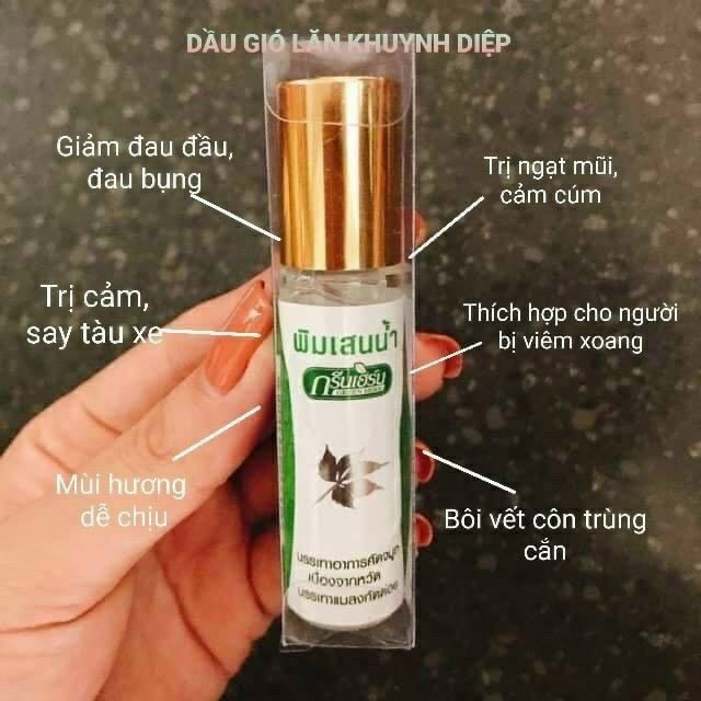 Dầu gió lăn Khuynh diệp Thái Lan