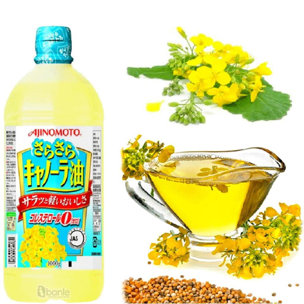 Dầu hạt cải Ajinomoto Nhật 1 lít