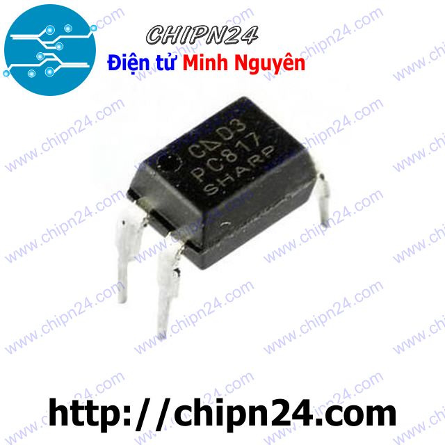 [5 con] (DIP) Opto PC817 DIP-4 (817)