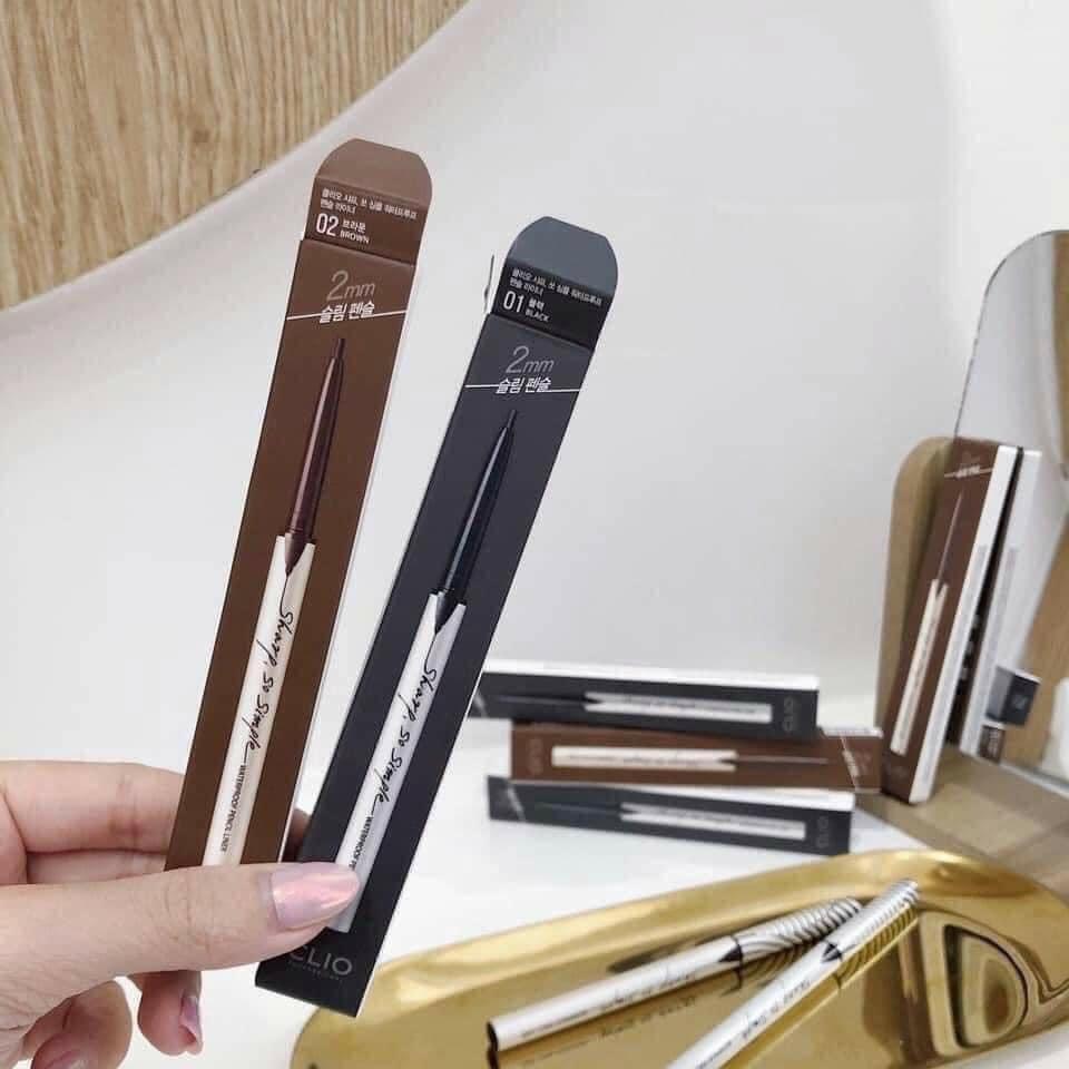Chì kẻ mí Clio Waterproof Sharp Pencil Liner