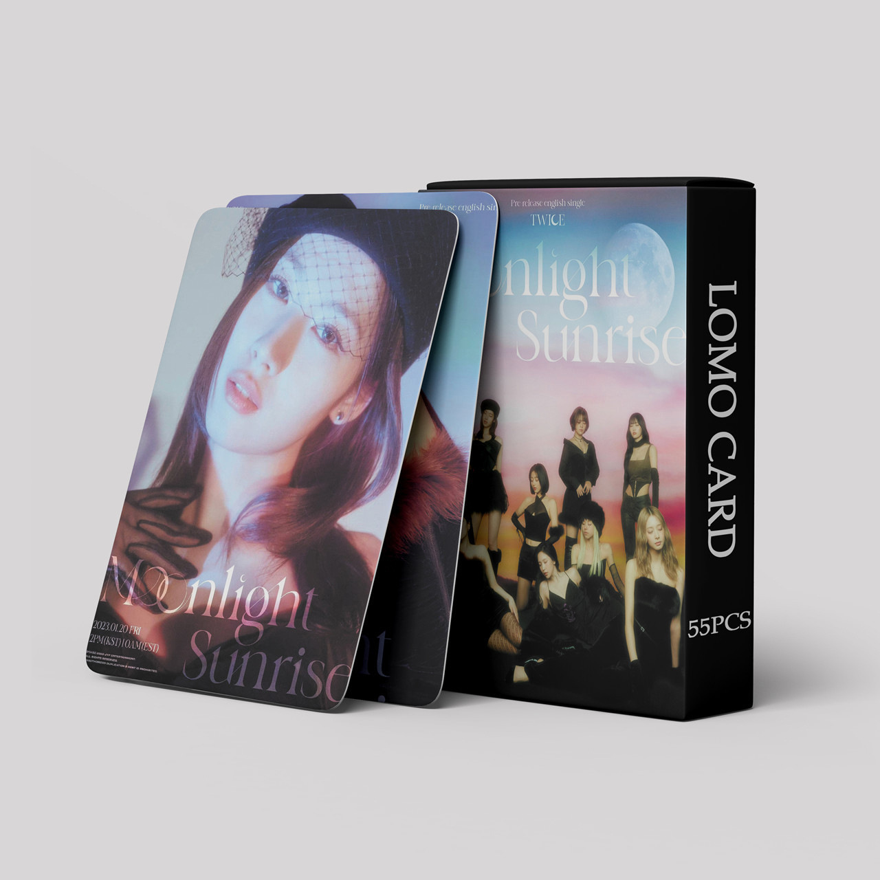 Set 55 lomo card Twice Moonlight 2023