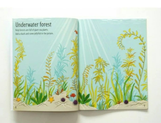 Usborne Sticker Book - Under the sea