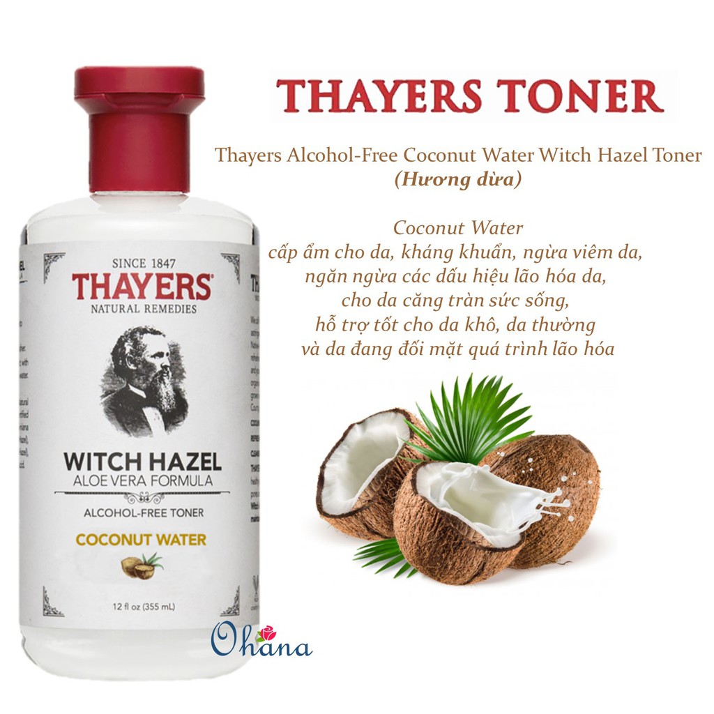 Toner Thayer Hoa Hồng
