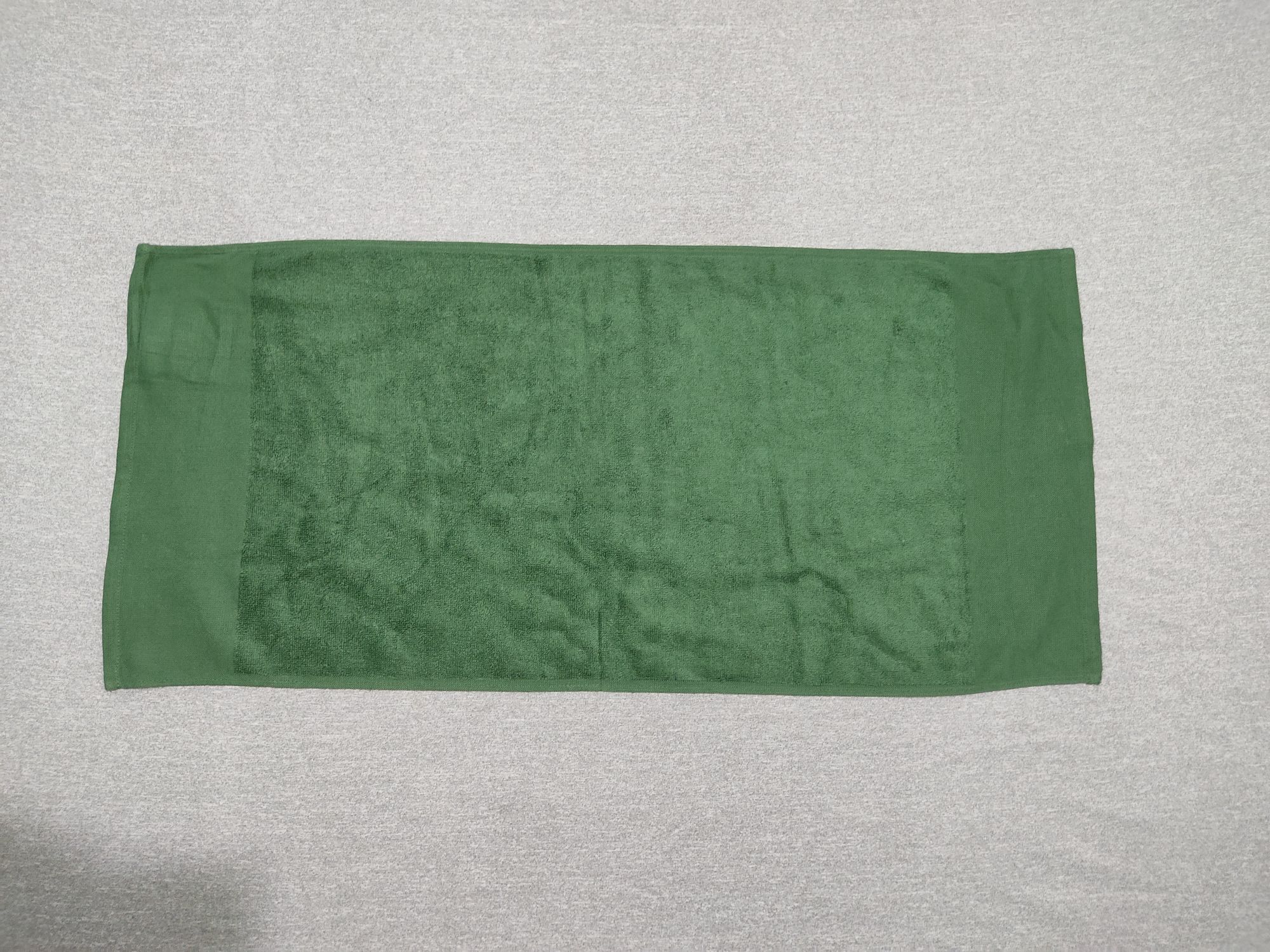 Combo 5 khăn mặt (khăn tắm) màu xanh lá kích thước 35x75cm