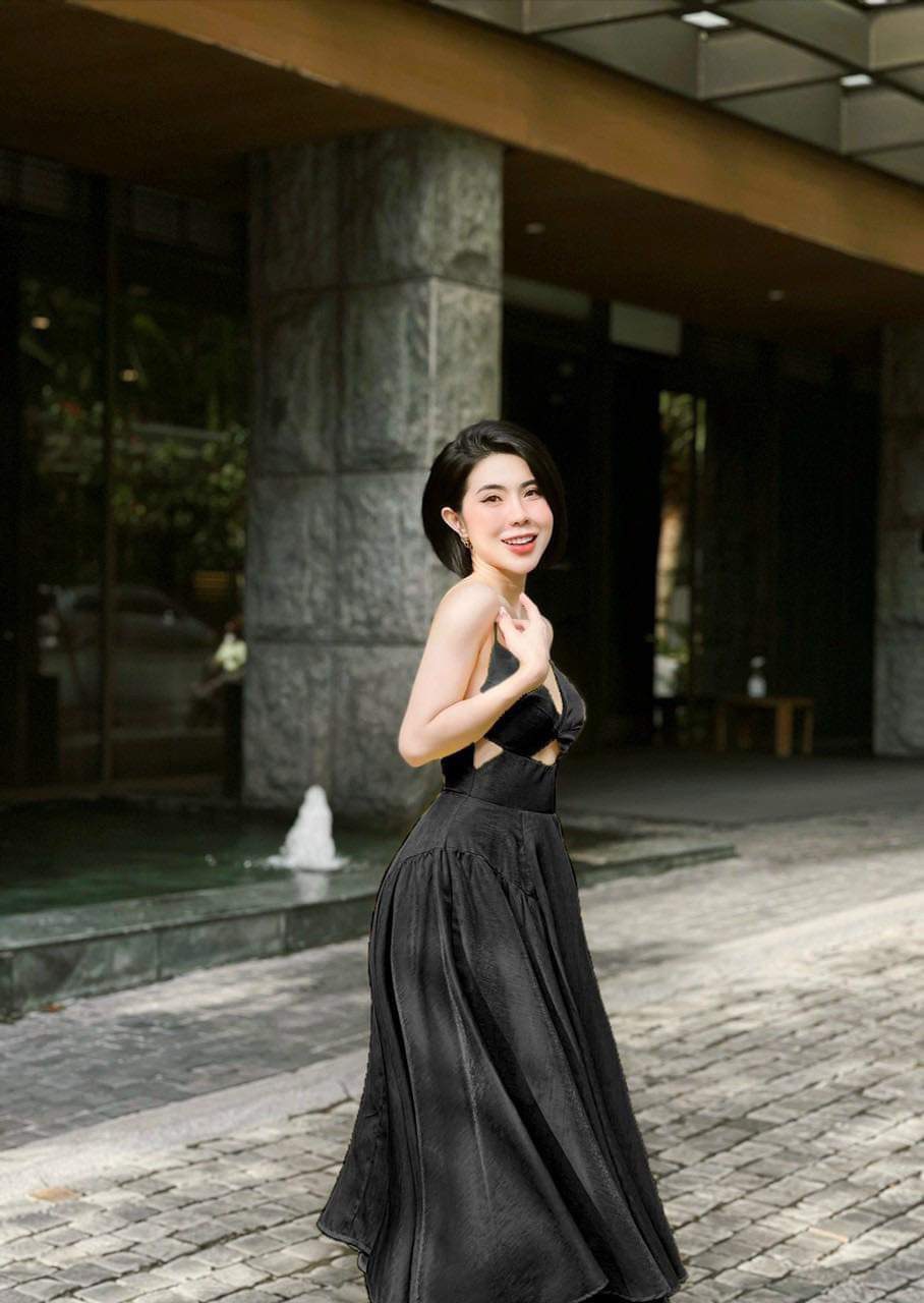 [HCM-Voucher 50k Freeship Max] Đầm Maxi Đi Biển 2 Dây Khoét Eo PNT SHOP