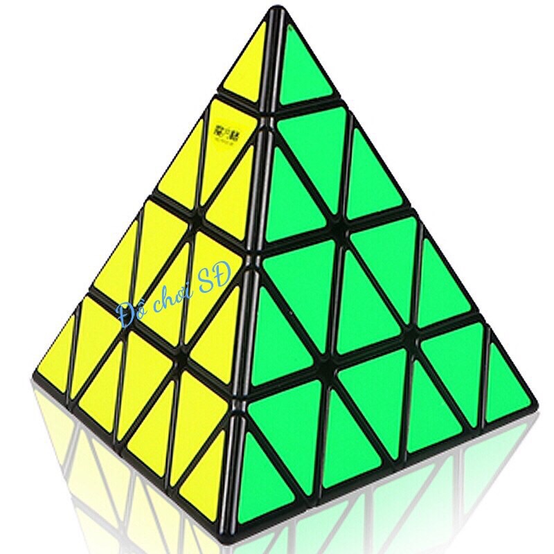 Rubik tam giác 4 tầng - đồ chơi kích thích trí não