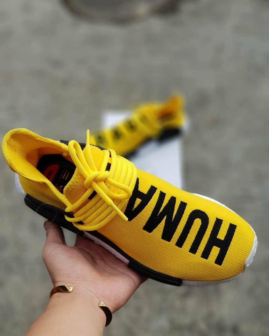 [Full Box] Giày thể thao Human Race NMD Yellow Vàng