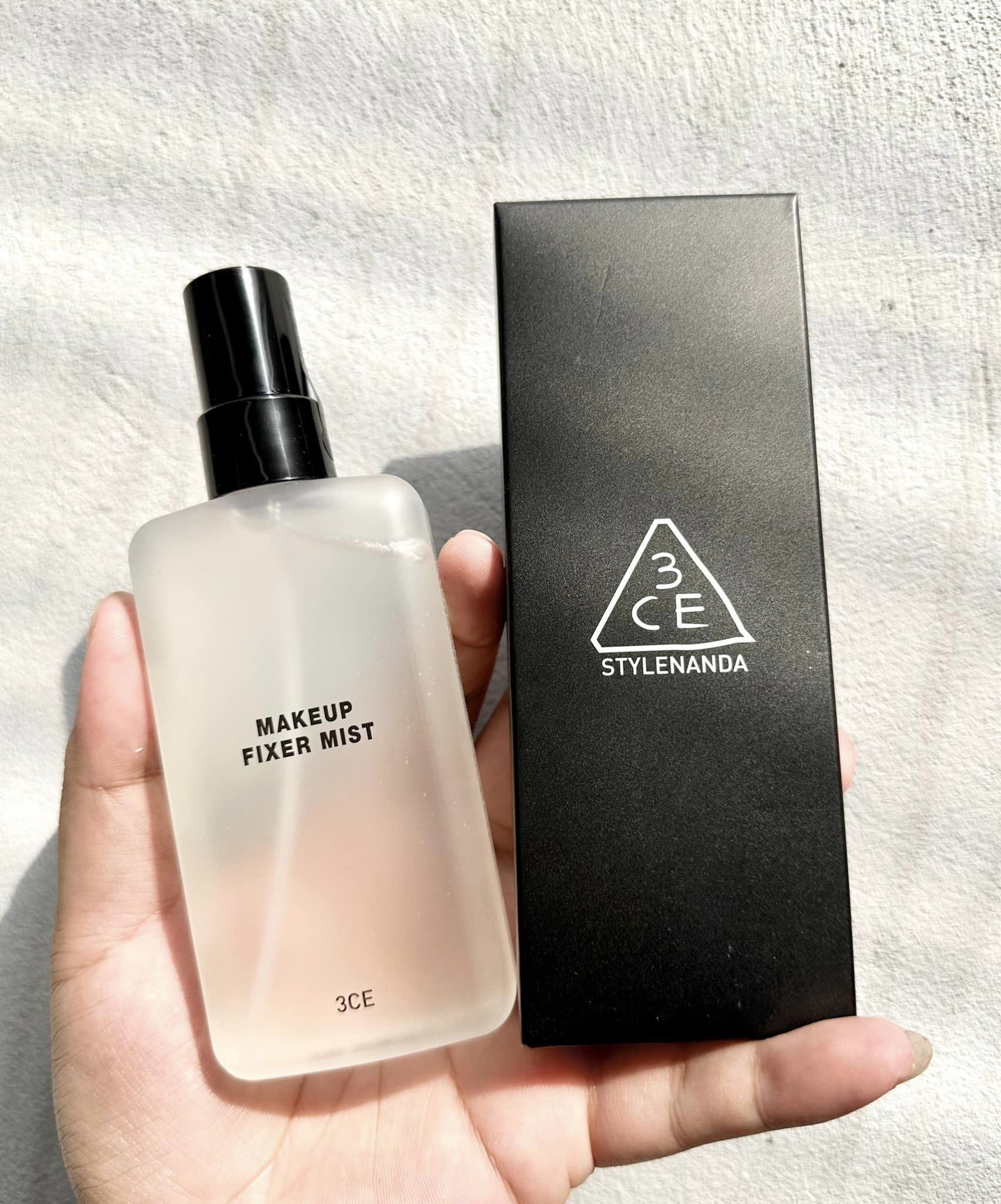Xịt Khoáng 3CE SHIMMER MAKEUP FIXER & MAKEUP FIXER MIST [CHÍNH HÃNG]