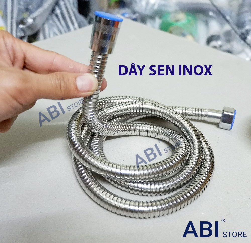 Dây sen tắm inox, dây inox ốc đồng, dây sen kim