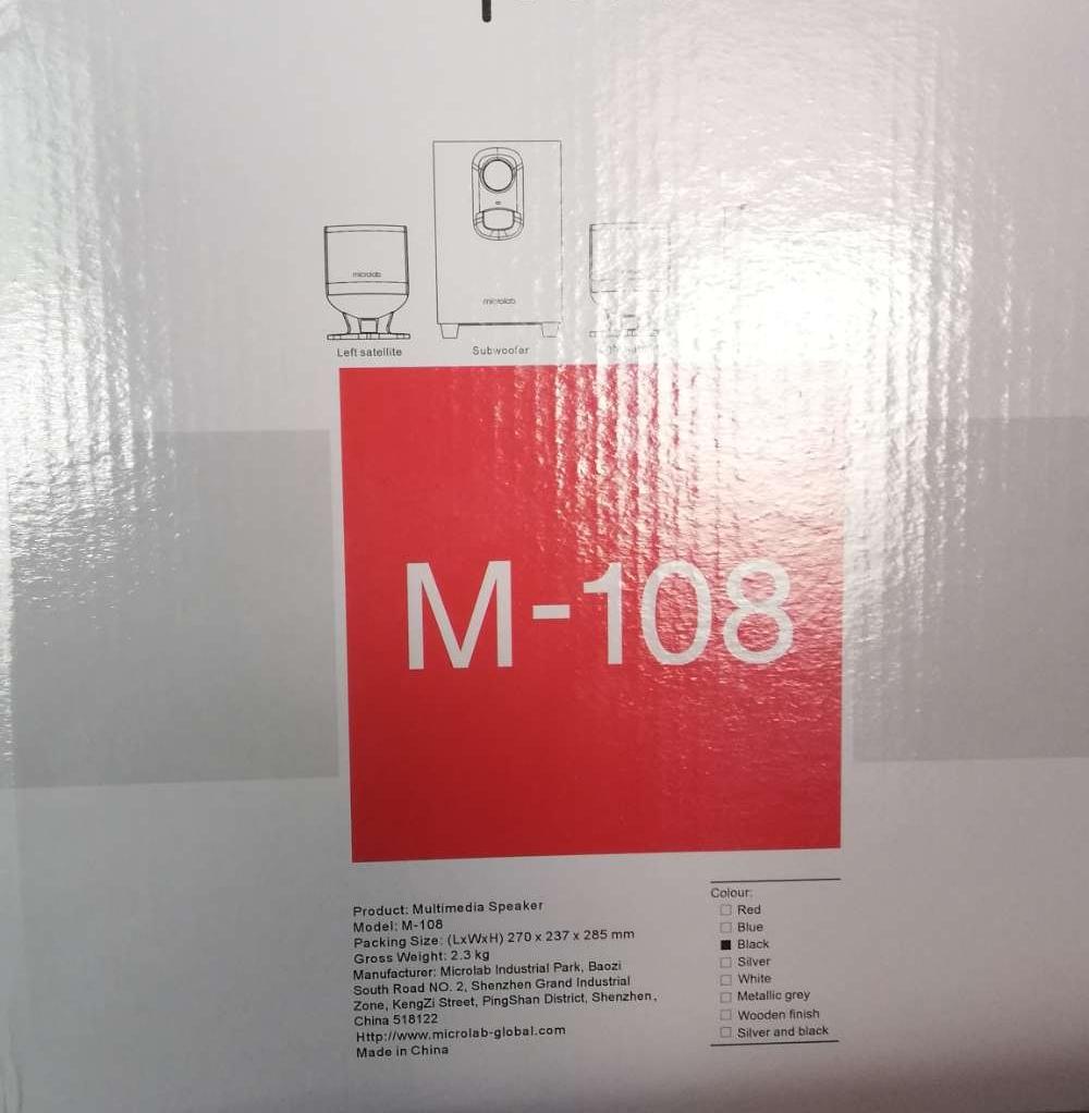 Loa vi tính MICROLAB M-108 chính hãng
