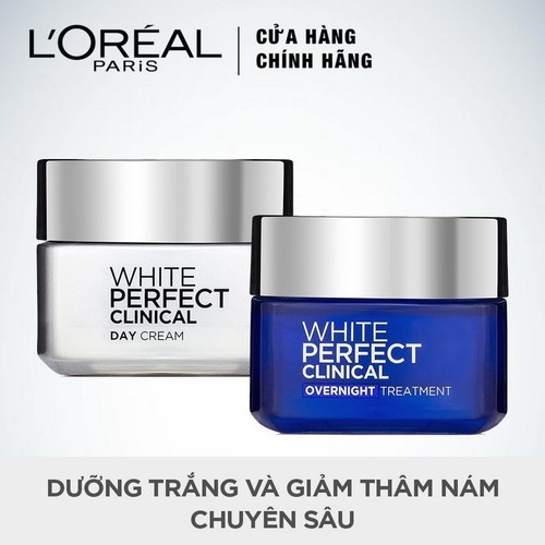 Kem Loreal White perfect clinical thâm nám đêm 50ml