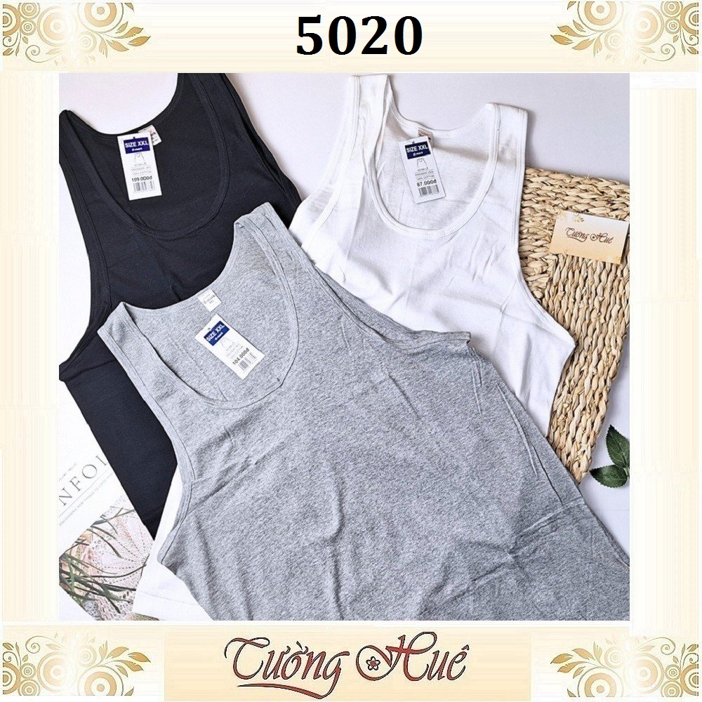 Áo lót nam Gunze 5020 ba lỗ basic màu trơn.