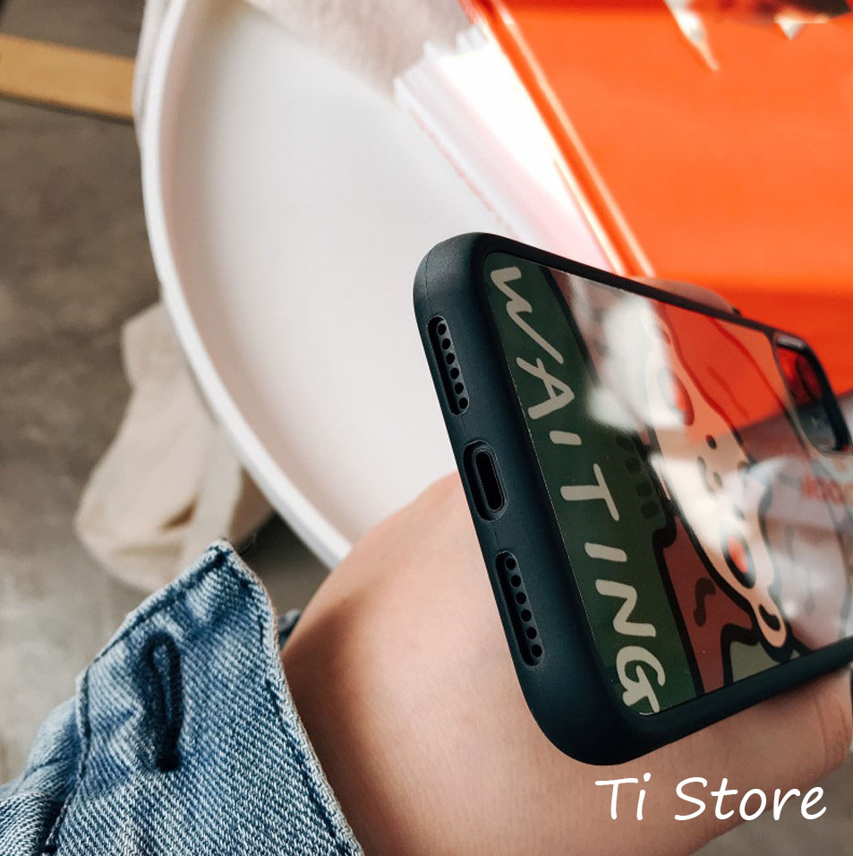 [HCM]Ốp Lưng Girl Waiting iPhone | Từ 6 đến 12 Pro Max | [ TI STORE ]