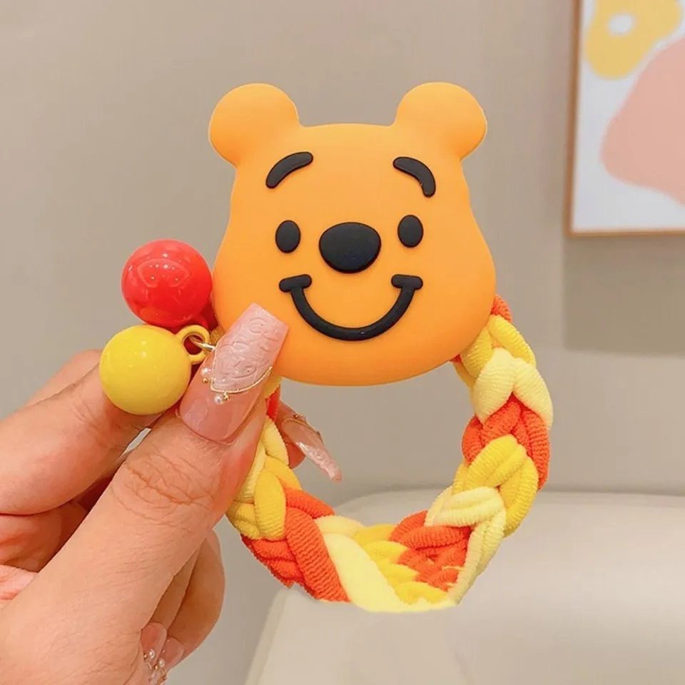 Cột tóc charm to hoạt hình vui nhộn siễu dễ thương