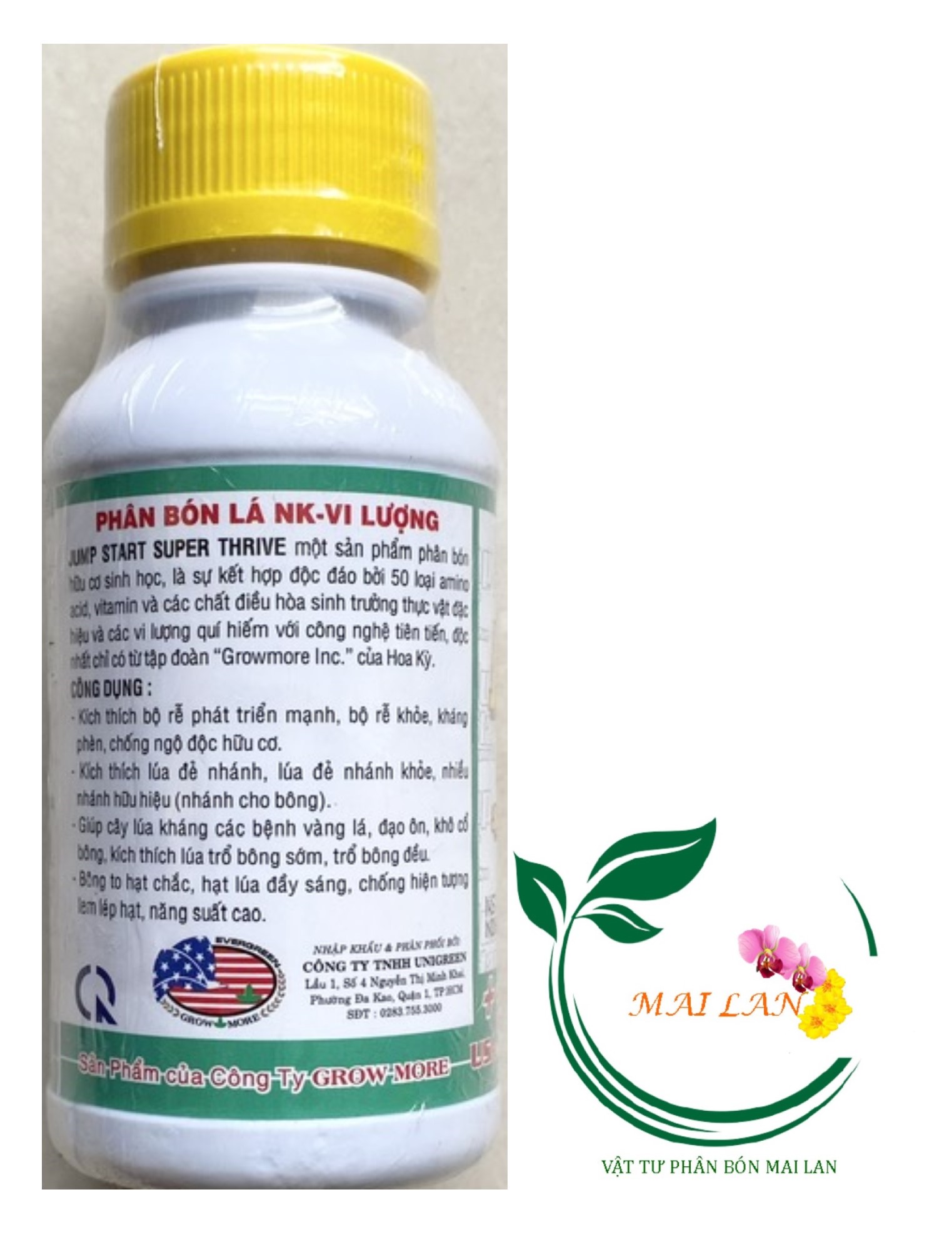 Phân Bón Lá Grow More Jump Start Super Thrive - #251A# 100ml