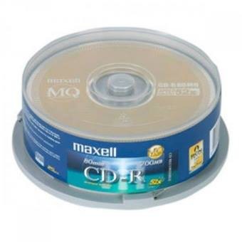 Đĩa Trắng Cd-R Maxell 700Mb Hộp 10 Cái