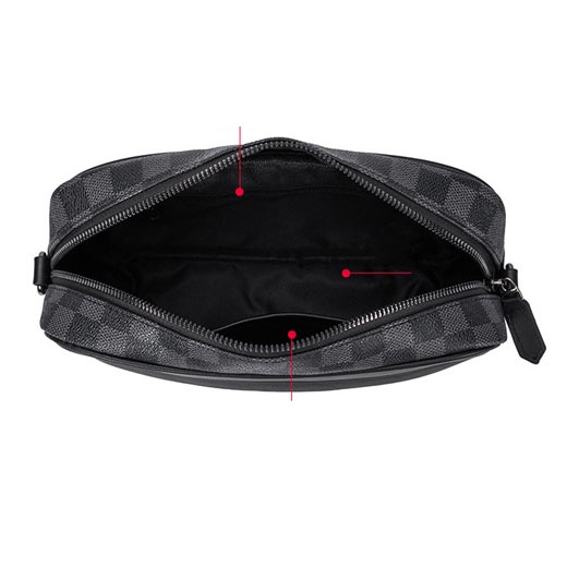 Túi Đeo Da Phối Caro Sành Điệu Praza - DC132