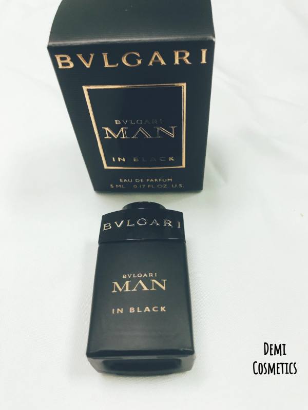 (Auth) Nước hoa mini 5ml Nam Bvlgari Man in black Xuất xứ Ý