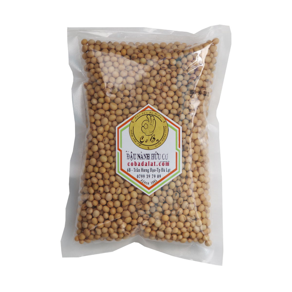 ĐẬU NÀNH SẠCH LÀM SỮA NGON NHẤT - 1 KÝ  Cô Ba Đà Lạt