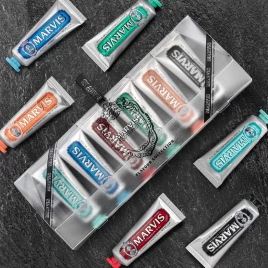 Kem Đánh Răng Marvis Set 7 Tuýp 25ML 7 Flavour Pack 25ML - Marvis