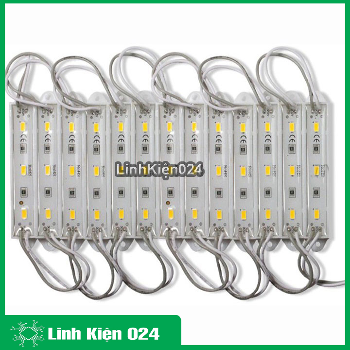 1 Thanh Led Hắt 12V 3 Bóng Siêu Sáng