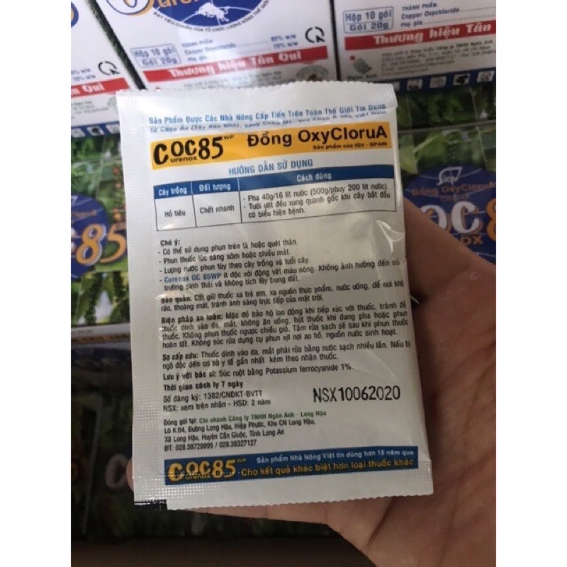Thuốc trừ bệnh Coc 85 Chính hãng ( gói 20g)