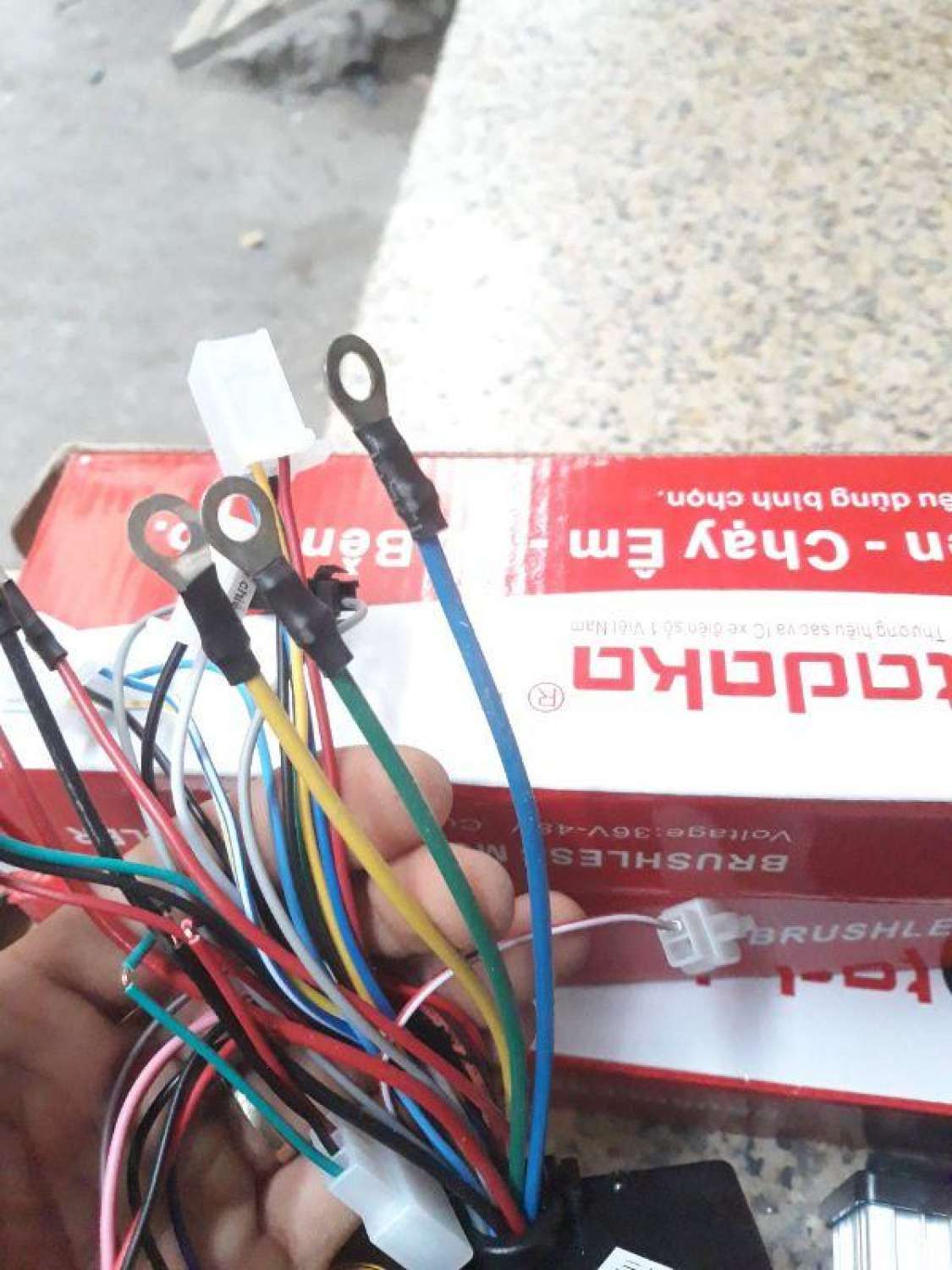Điều tốc BLDC- Điều tốc xe điện 500W Cao Cấp Sóng Sin êm