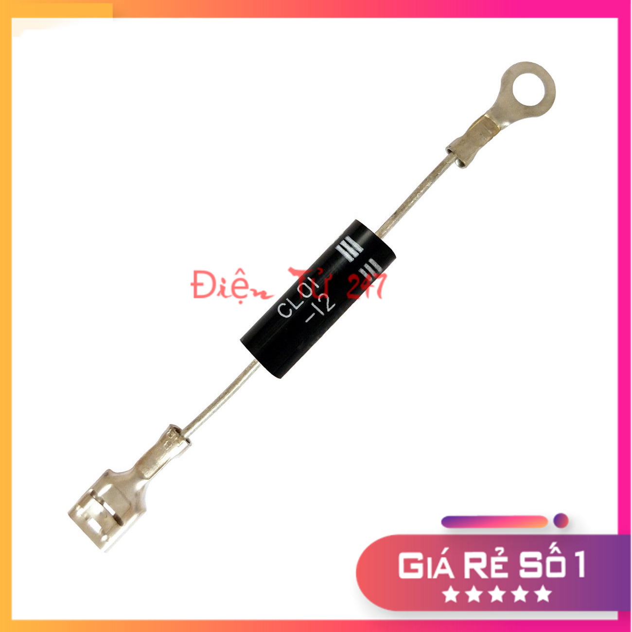 Combo 2 con Diode Chỉnh Lưu Lò Vi Sóng CL01-12 Loại Tròn