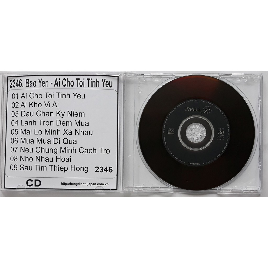 Bộ 4 CD ca sĩ Bảo Yến ( 1298 - 2347 )