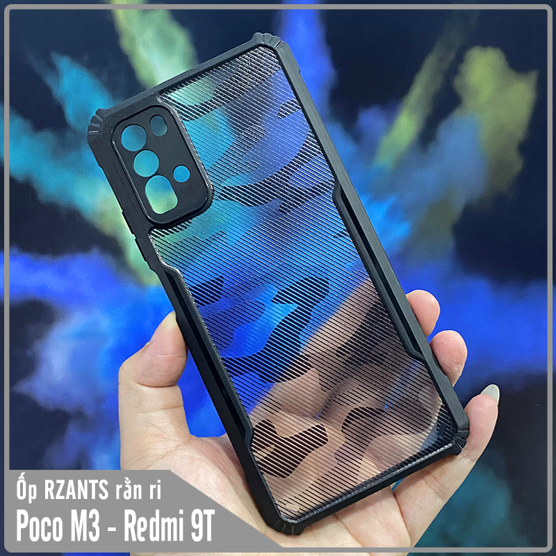 Ốp lưng cho Xiaomi Poco M3 - Redmi 9T rằn ri Rzants
