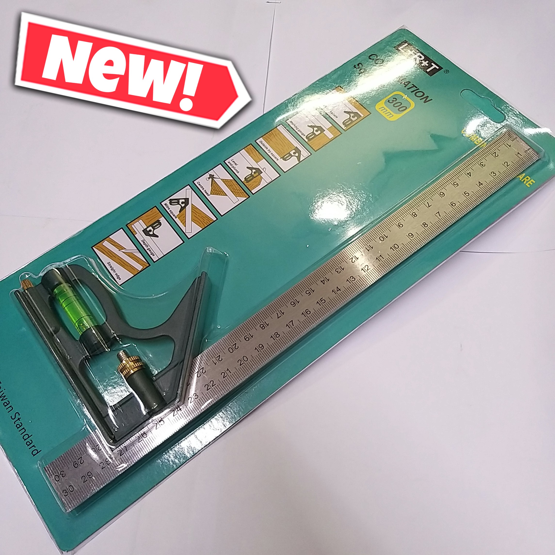 [HCM]THƯỚC GÓC THỦY 30MM L+R+T