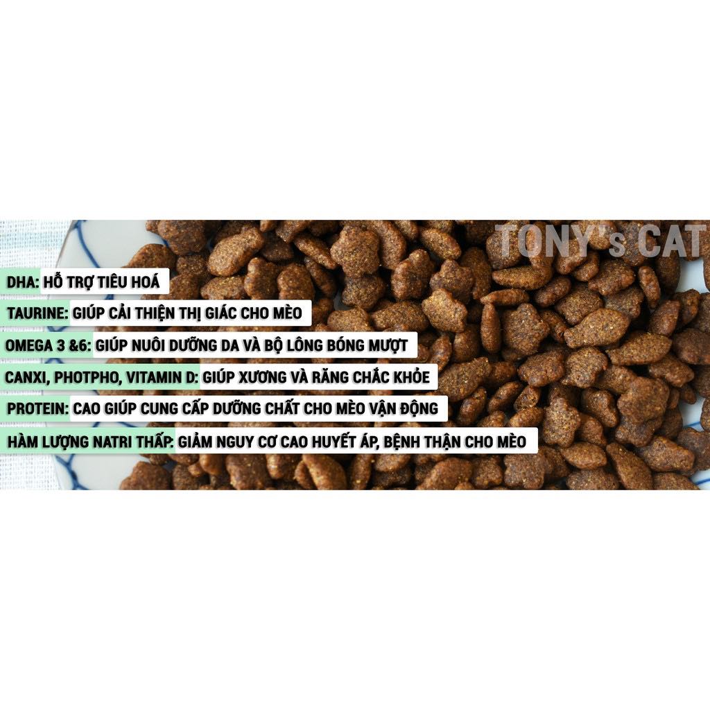 Thức ăn hạt cho mèo tony's cat - tony cat 500g