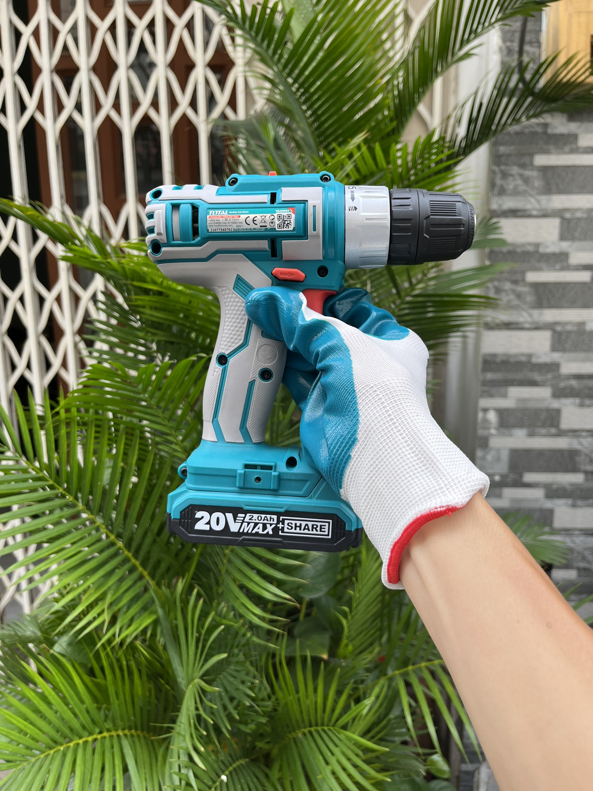 Tdli20024 Máy khoan , vặn vít pin cầm tay 20V Total