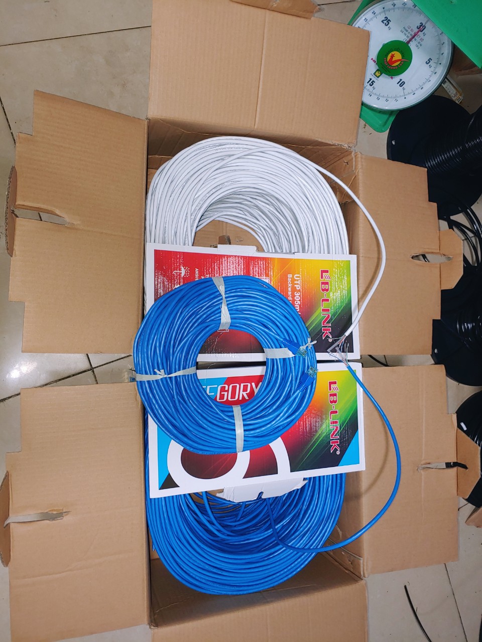 [HCM] Cáp Mạng Lan CAT6, Cuộn 305m, Dây mạng, cáp lan, dây lan