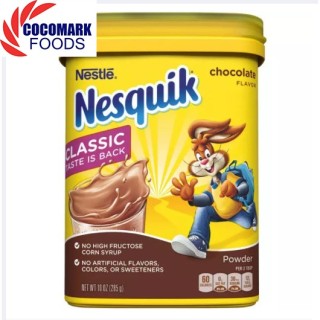 Bột Cacao sữa hiệu Nesquik Chocolate Powder - Nhập khẩu Mỹ 285gr thumbnail
