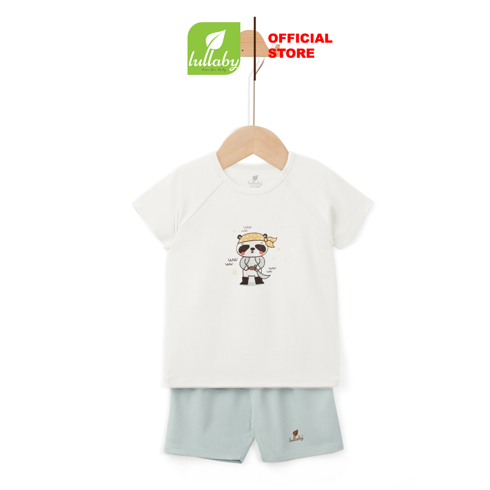 Lullaby - Bộ bé trai cộc tay raglan NH215V