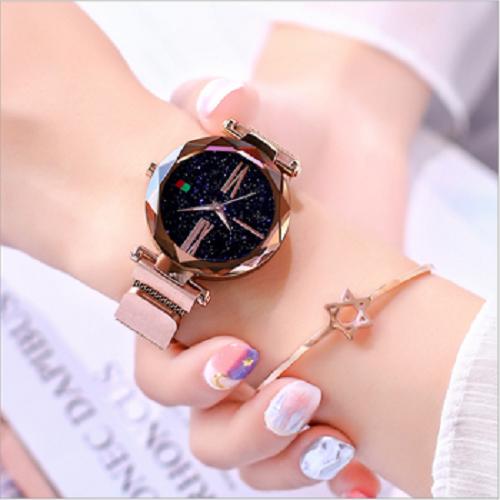 [HCM]( Tặng pin Tặng hộp )Đồng hồ thời trang nữ dây nam châm DIMINI - Hàn Quốc