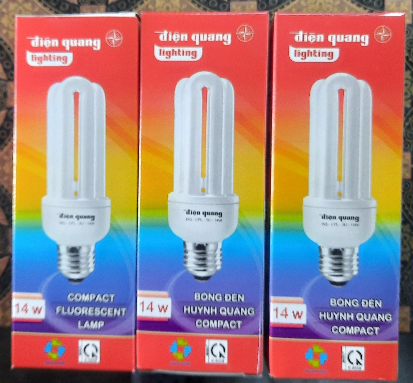 Bóng đèn 3U Điện Quang 14W