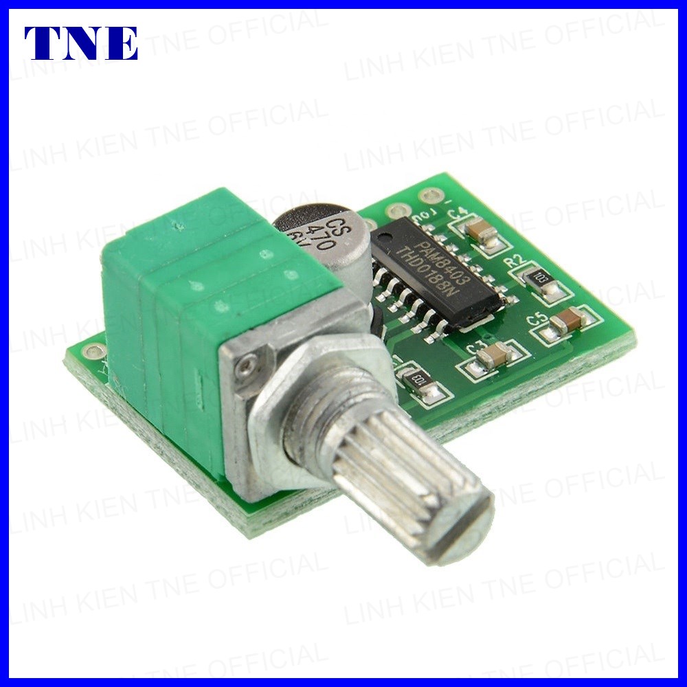 Mạch khuếch đại âm thanh PAM8403  (có chỉnh volume)