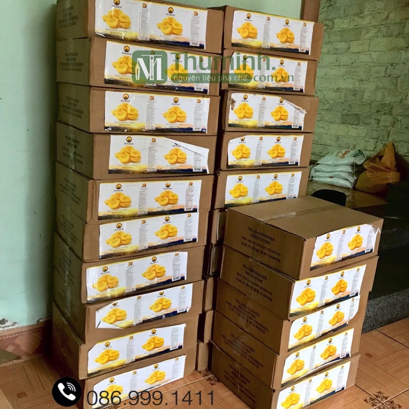 Đào Ngâm Thái Lan BODDOB Lon- 820g